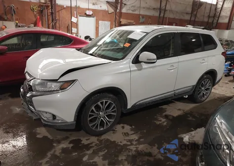 2017 Mitsubishi Outlander Se z USA, uszkodzony, nr VIN JA4AZ3A35HZ058675